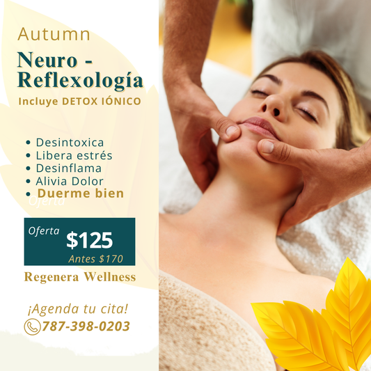 Neuroreflexología + Detox Iónico