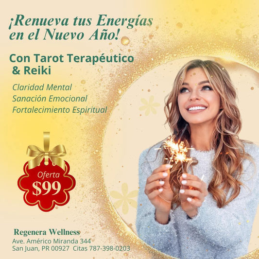 Tarot Terapéutico y Balance de Chakras con Reiki